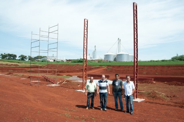 Empresas já iniciaram as obras no Parque Industrial