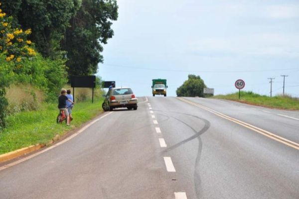 Acidente registrado no trevo de Corbélia não deixa feridos