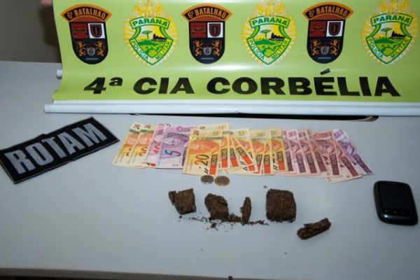 Polícia Militar apreende maconha em abordagem na BR369