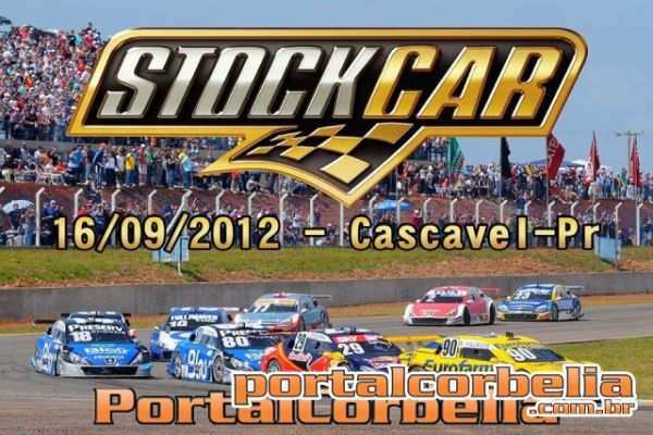 Ingressos para a Stock Car em Cascavel começam a ser vendidos hoje às 15 horas