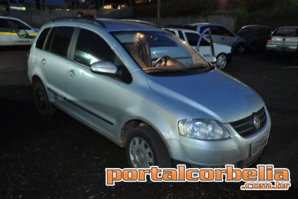 Ao fugir de abordagem muambeiro e preso pela policia