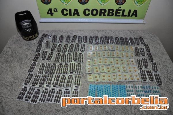 Policia prende mulher com medicamentos contrabandeados do Paraguai