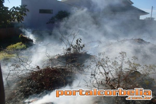 Dois Incendios registrados no fim de semana em Corbelia