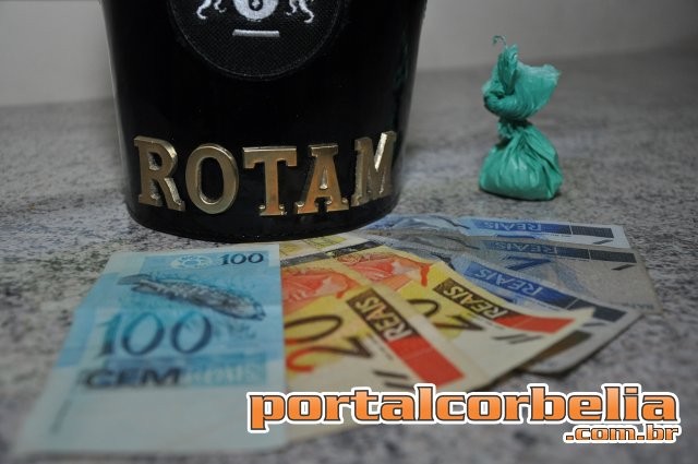 ROTAM prende 3 homens com Cocaína em Braganey