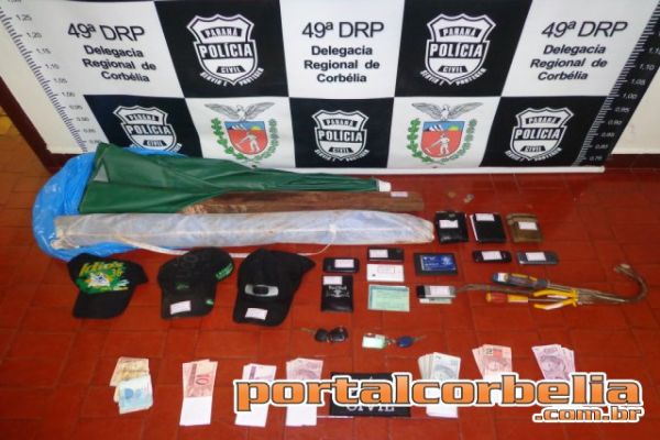 Polícia prende quadrilha que cometeu furto em empresa de Corbélia e em agência bancária de Cafelândia