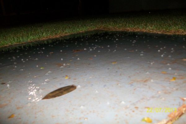 Chuva Congelada é registrada em Corbélia e região