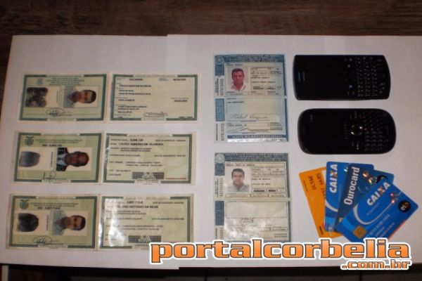 Homem é preso portando diversos documentos falsos em Agencia Bancária