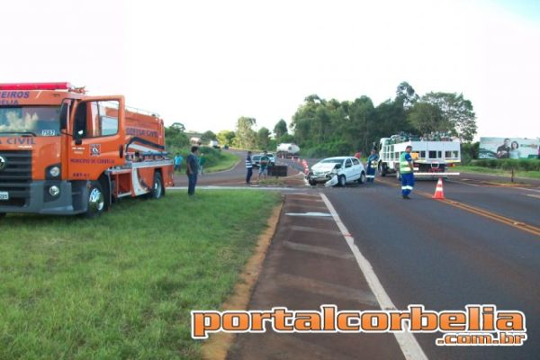 Acidente é registrado na BR369 em Ouro Verde do Piquiri