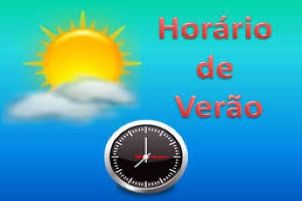 Horário de verão começa dia 19 de outubro