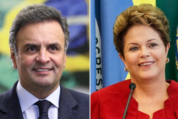 Primeira pesquisa do 2º turno mostra Aécio à frente de Dilma