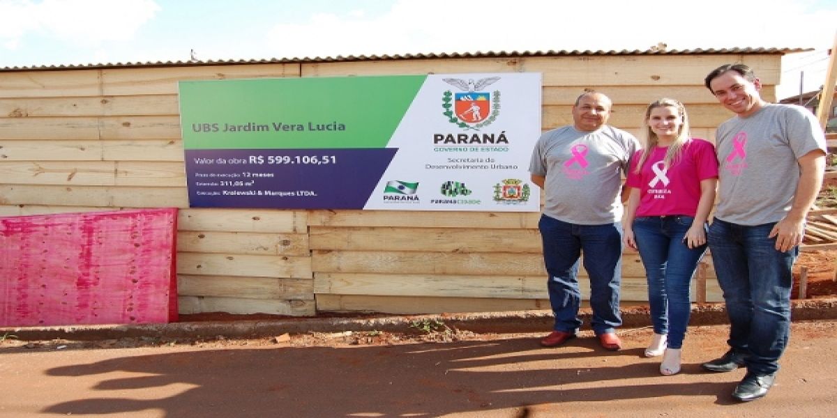 Nova Unidade Básica de Saúde será construída no Bairro Jardim Vera Lucia