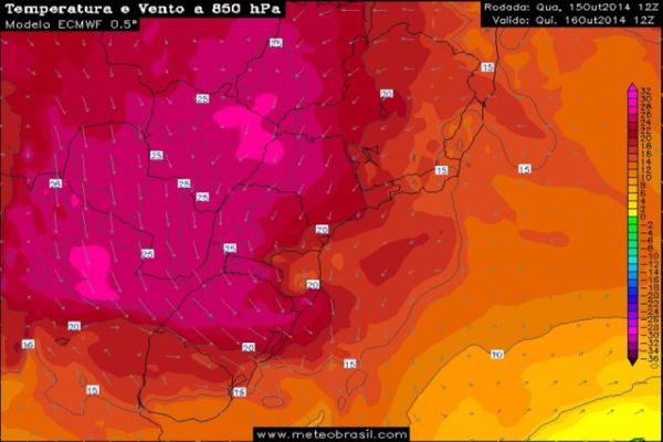 Bolha de calor irá piorar nos próximos dias e será histórica