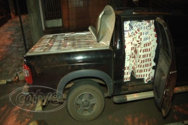 Rotam apreende cerca de 40 caixas de cigarros em área rural de Corbélia