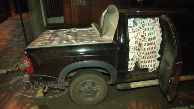 Rotam apreende cerca de 40 caixas de cigarros em área rural de Corbélia
