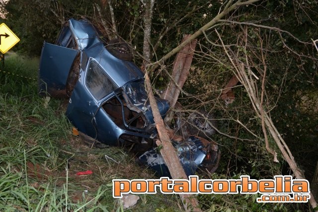 Jovem sofre grave acidente na PR573