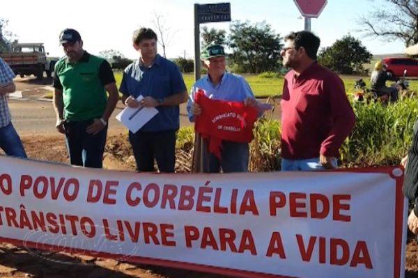 Moradores de Corbélia pedem lombada eletrônica na BR-369