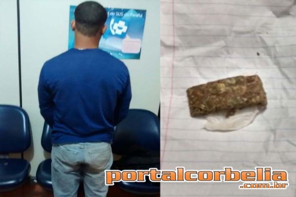 Polícia Militar prende homem portando maconha em Iguatu