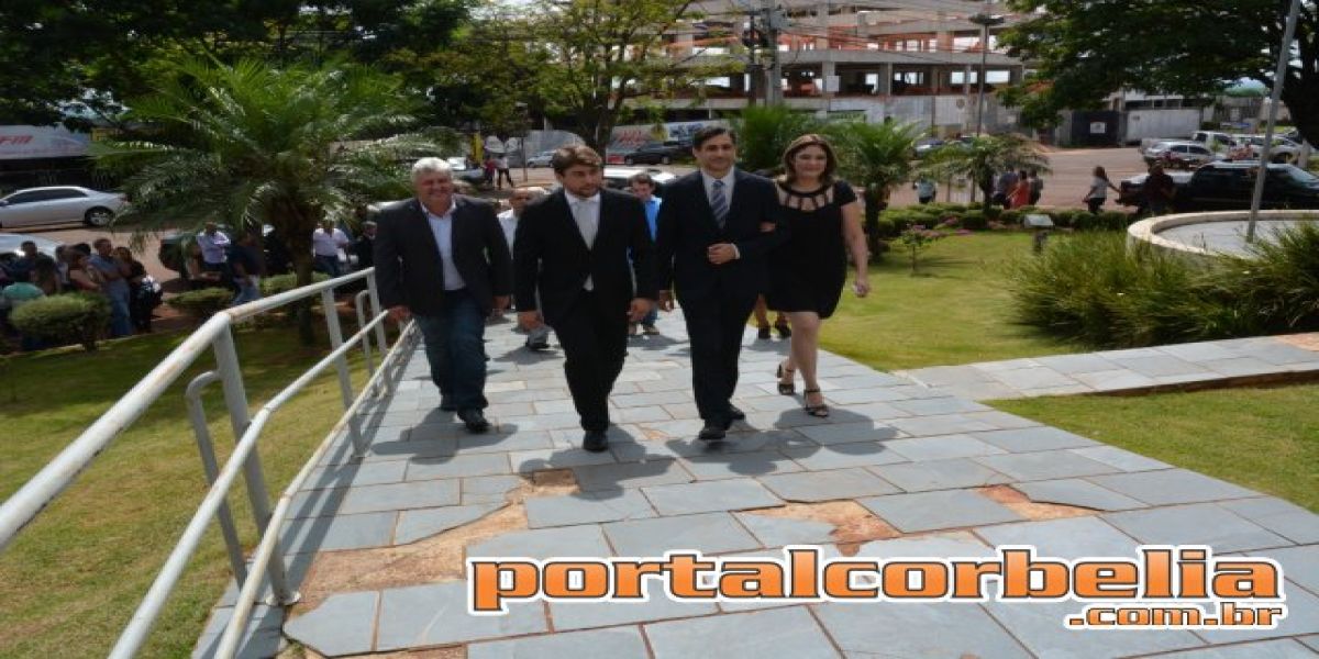Empossados Prefeito e vereadores de Corbélia