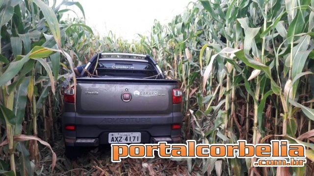 Policiais localizam Fiat Strada furtada no dia 17