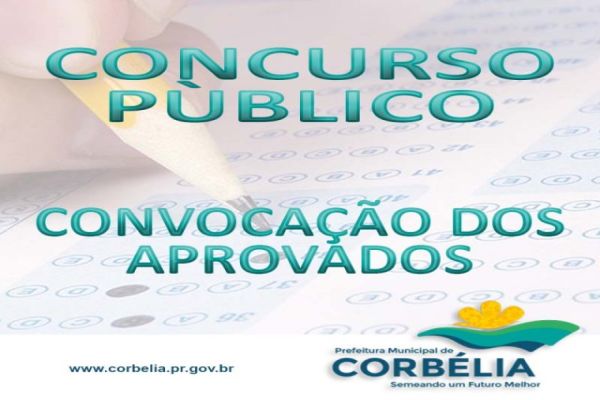 Convocação dos aprovados no Concurso Público 003/055/2017