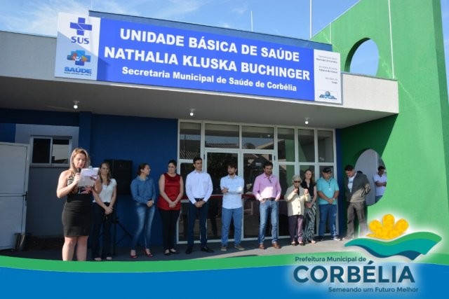 Inaugurada a Unidade de Saúde Nathalia Buchinger Kluska