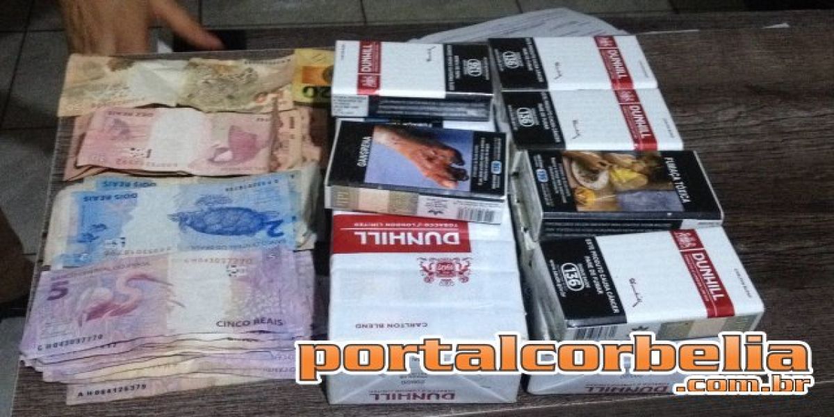 Homem é preso em flagrante ao tentar furtar produtos em mercado