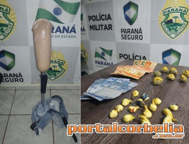 ROTAM prende dois por tráfico de drogas após abordagem