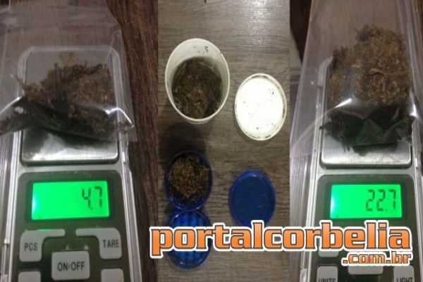 ROTAM apreende dois indivíduos com 27 gramas de maconha
