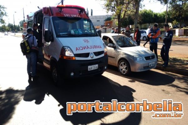 Mulher é atropelada na Avenida Rio Grande do Sul