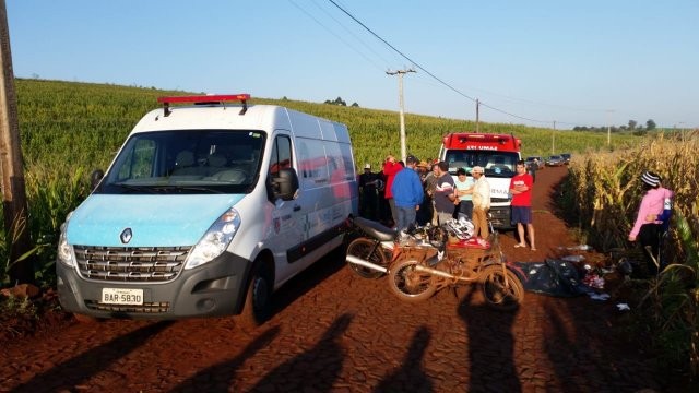 Colisão entre motos termina com duas pessoas mortas