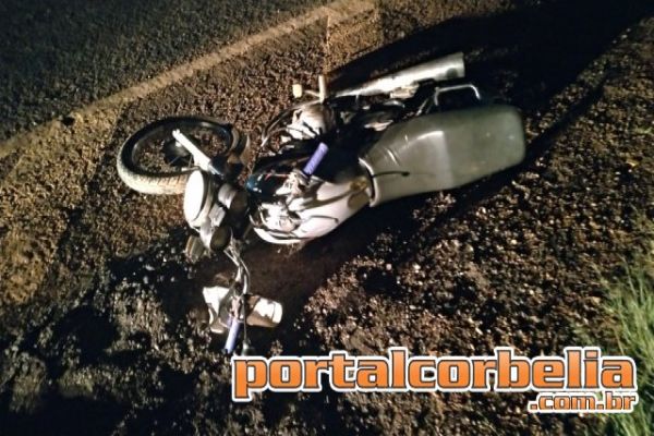 Fugindo da polícia, jovem cai de moto e perde a vida