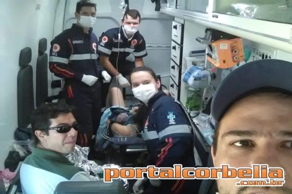 Gêmeos nascem em unidade do SAMU a caminho de Hospital em Cascavel