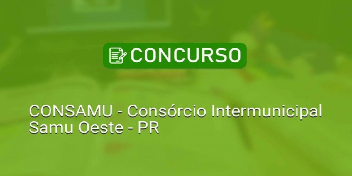 Provas do Concurso Público do CONSAMU serão realizadas neste domingo (17)
