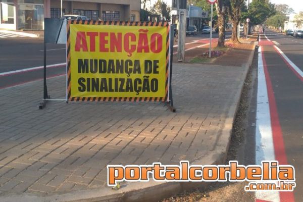 Motoristas não respeitam mudança na sinalização