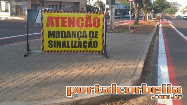 Motoristas não respeitam mudança na sinalização