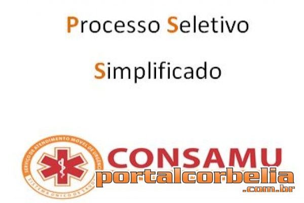 Processo Seletivo Simplificado nº 002/2019 do CONSAMU