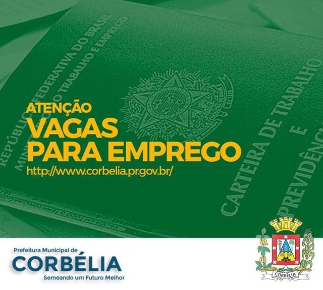 Confira as vagas disponíveis na Agência do Trabalhador