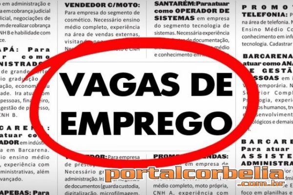 Vagas de Emprego Disponíveis na Agência do Trabalhador