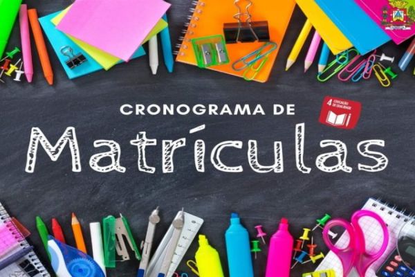 Secretaria de Educação divulga cronograma de matrículas para o ano letivo de 2020