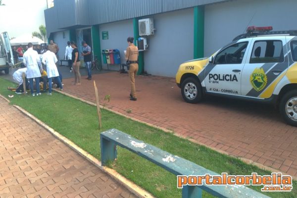 Jovem em surto agride policiais e acaba baleado