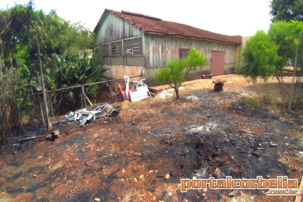 Princípio de incêndio é registrado na Av Paraná