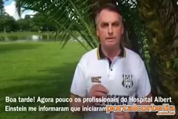 Bolsonaro determina larga produção de Cloroquina para fazer frente ao Coronavirus