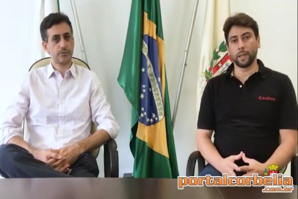 Prefeito e vice falam sobre decretos publicados