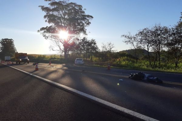 Motociclista morre em acidente na rodovia BR-369, em Corbélia