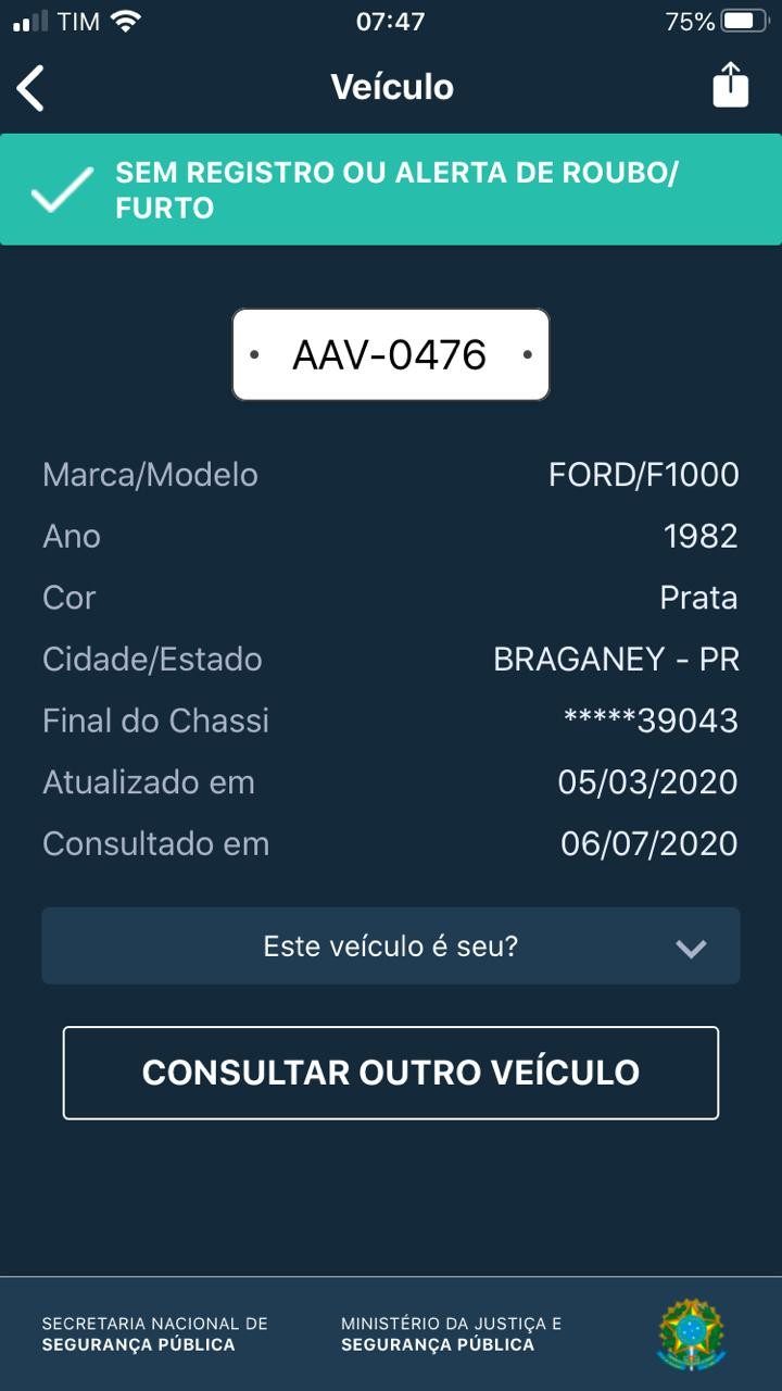 F1000 furtada nesta madrugada em Braganey