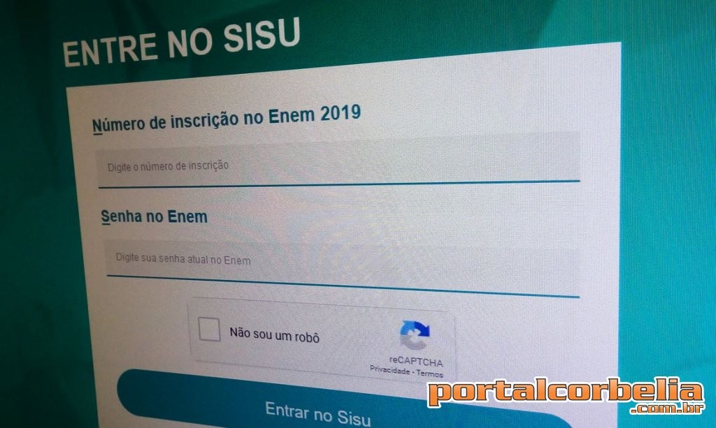 Matrículas para a primeira chamada do Sisu terminam amanhã