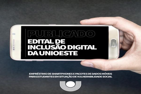 Unioeste lança edital para empréstimos de smartphones e pacotes de dados móveis