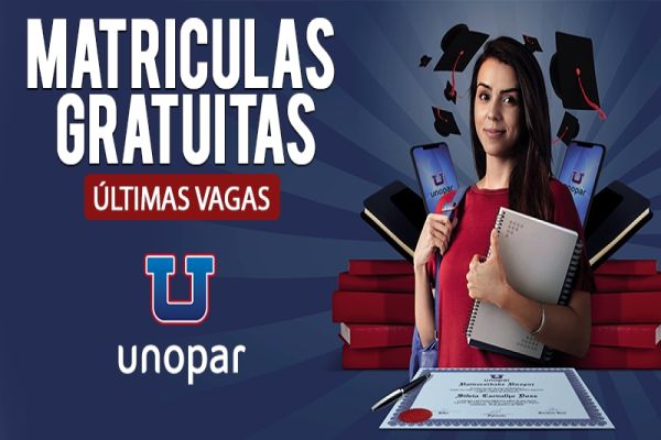 Unopar está com matrículas gratuitas