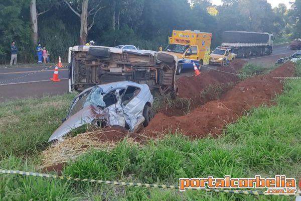 Homem perde a vida em colisão na Br369 em Corbélia