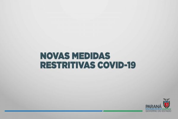 Governo do Estado adota novas medidas de combate à Epidemia